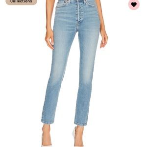 Re/done 90’s ultra high rise, skinny size 28